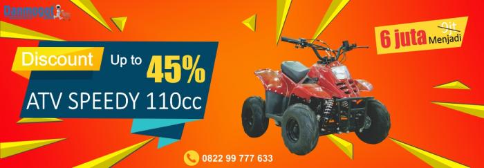 Belanja mini motor atv speedy di danmogot banyak untungya